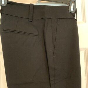 Ann Taylor Seasonless Wide Leg Trousers Black size 0